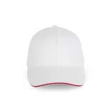 White / Hibiscus Red