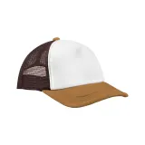 Gorra trucker de 5 paneles multicolor