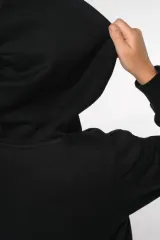 Sudadera con capucha de forro contrastado infantil