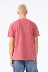 Camiseta de efecto lavado gruesa unisex