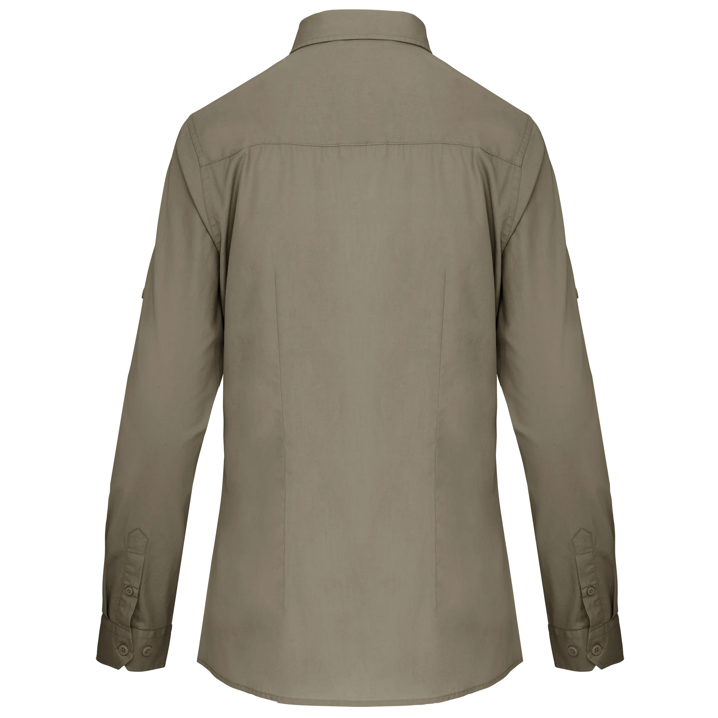 Camisa Safari manga larga mujer