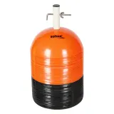 Naranja Flúor/Negro