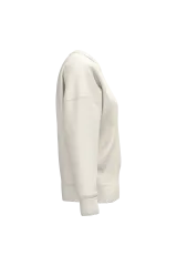 Sudadera ecorresponsable cuello redondo hombros caídos mujer