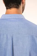 Camisa Oxford manga larga hombre