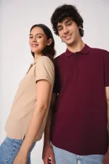 Polo punto piqué mujer