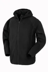 Chaqueta capucha micropolar - Material reciclado