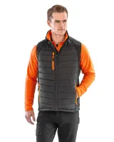 Chaleco Softshell Black Compass acolchado reciclado
