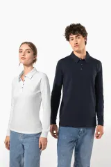 Polo jersey manga larga mujer