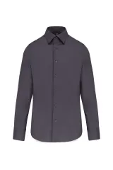 Camisa sin planchado de manga larga hombre