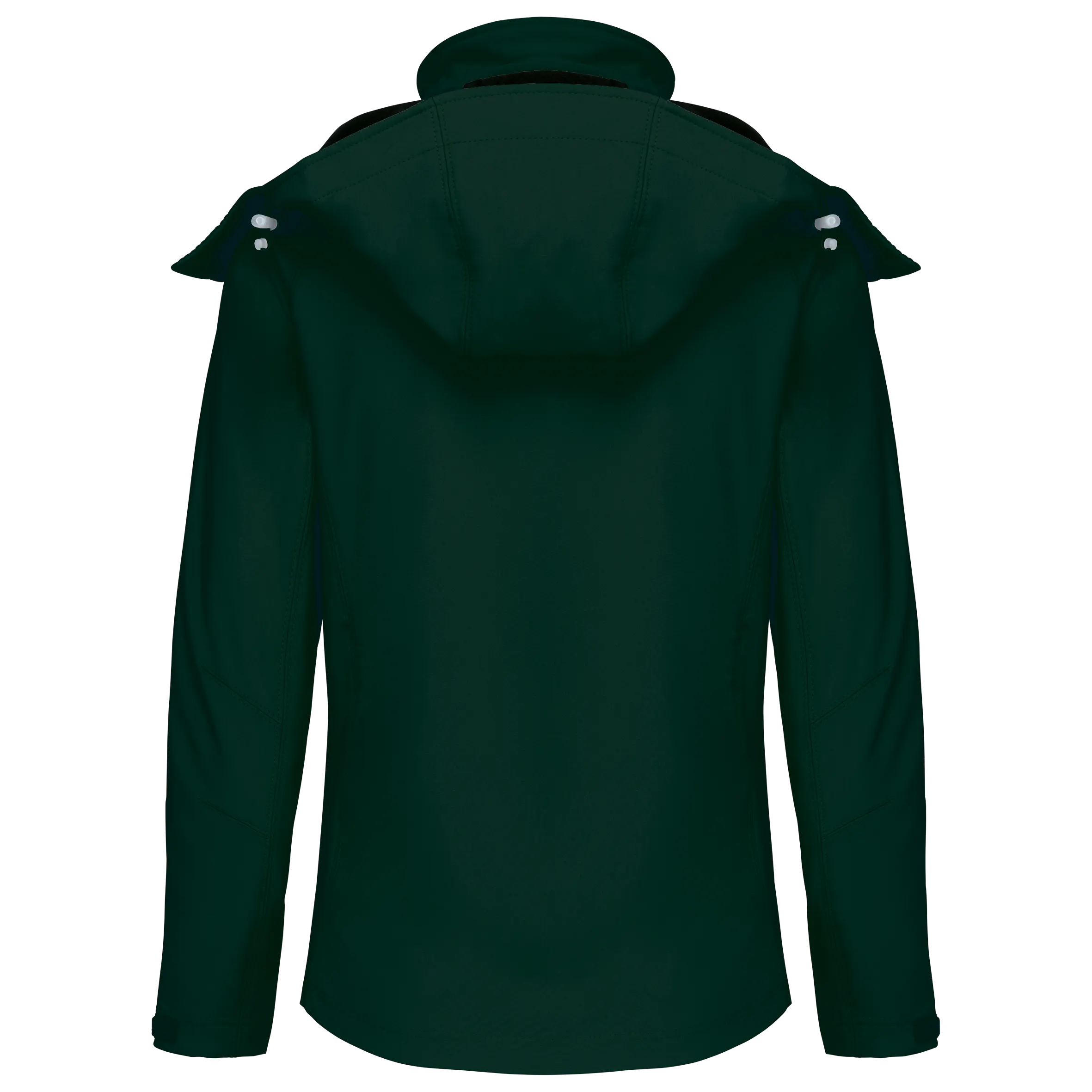 Chaqueta softshell con capucha extraíble mujer