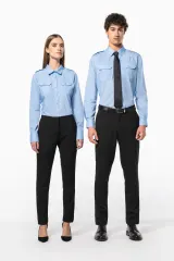 Camisa piloto manga larga hombre