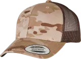 Gorra trucker retro multicam