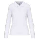 Polo Antibacteriano manga larga mujer