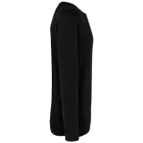 Sudadera algodón orgánico con cuello redondo y mangas raglán de hombre