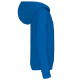 Sudadera capucha y cremallera niños
