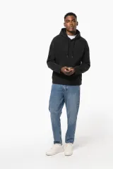Sudadera oversize con capucha - micropolar reciclado - Unisex