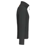 Chaqueta micropolar con cremallera y mangas raglán hombre
