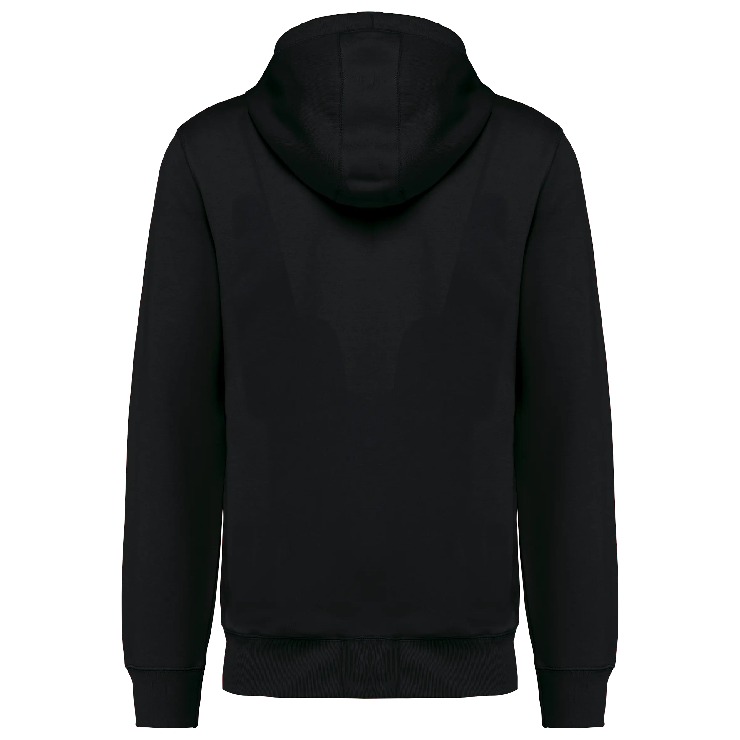 Sudadera ecorresponsable french terry con capucha y cremallera - Unisex