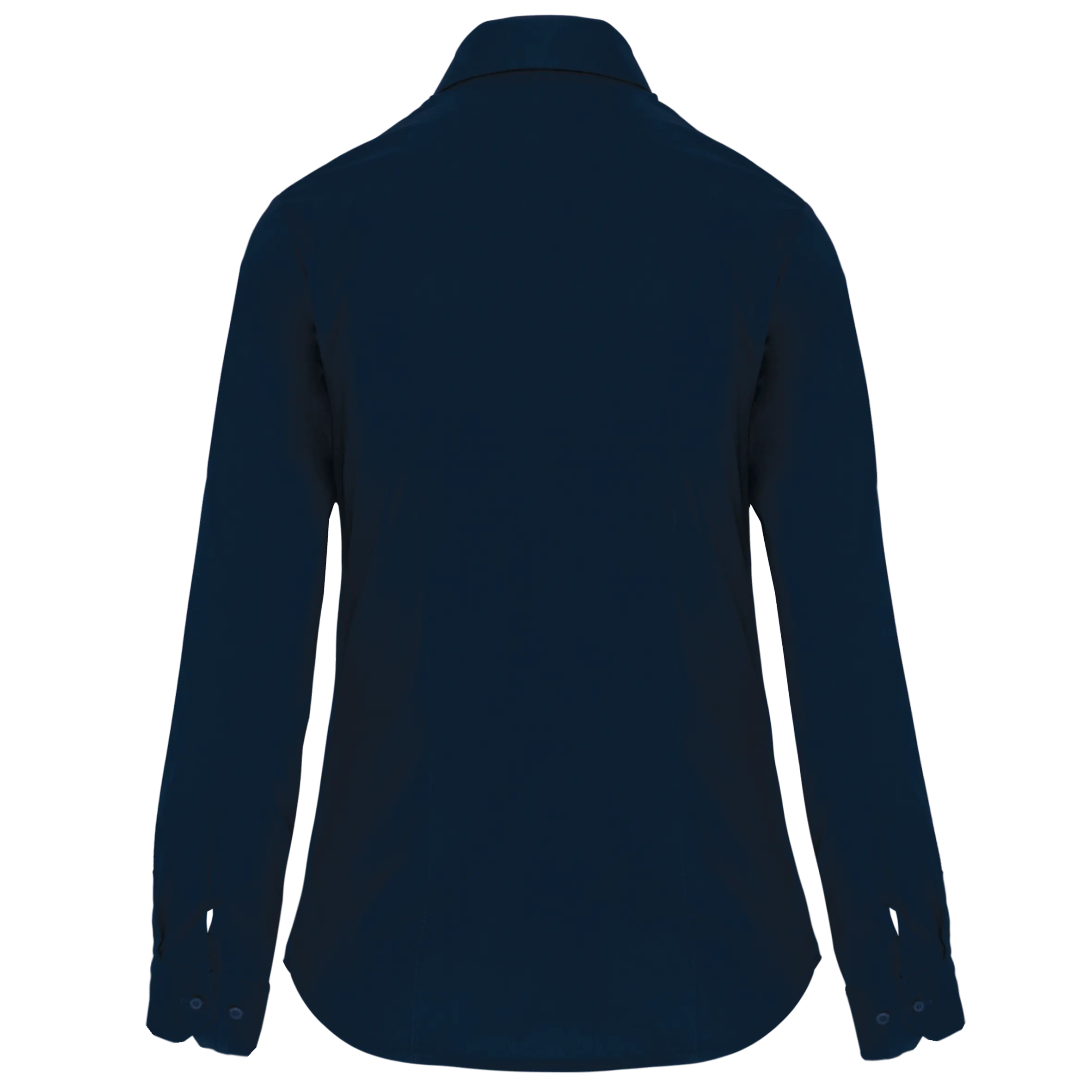 Camisa stretch manga larga mujer