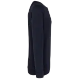Sudadera algodón orgánico con cuello redondo y mangas raglán de hombre