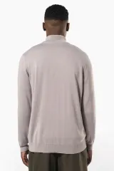 Chaqueta de punto con cremallera hombre