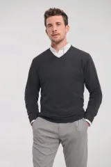 Jersey cuello de pico hombre