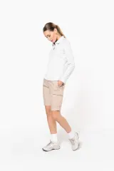 Bermuda ligera multibolsillos para mujer