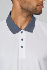 Polo piqué performance hombre