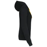 Sudadera capucha contrastada mujer