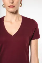 Camiseta BIO150 IC cuello de pico mujer