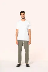 Camiseta Supima® cuello redondo manga corta hombre