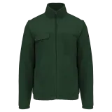 Chaqueta polar con mangas amovibles hombre