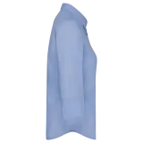 Camisa popelina de polialgodón manga 3/4 de fácil cuidado mujer