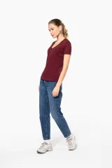 Camiseta BIO150 cuello de pico mujer