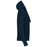 Sudadera con capucha y cremallera de mujer