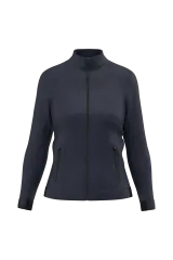 Chaqueta cuello alto mujer