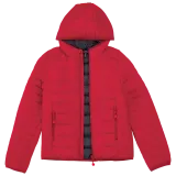 Chaqueta acolchada y ligera con capucha niños