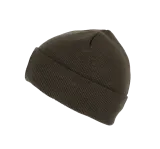 Gorro punto reciclado con dobladillo