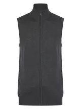 Jersey con cremallera sin mangas hombre