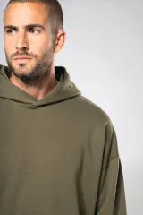 Sudadera de felpa oversize con capucha unisex