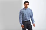Camisa Vichy con cuadros grandes