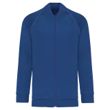 Chaqueta de deporte con cremallera y ribete - Unisex