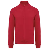 Chaqueta de felpa de algodón mangas raglán unisex