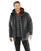 Chaqueta acolchada Ripstop reciclada 3 en 1