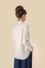 Camisa de lino mujer