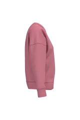 Sudadera ecorresponsable cuello redondo hombros caídos mujer