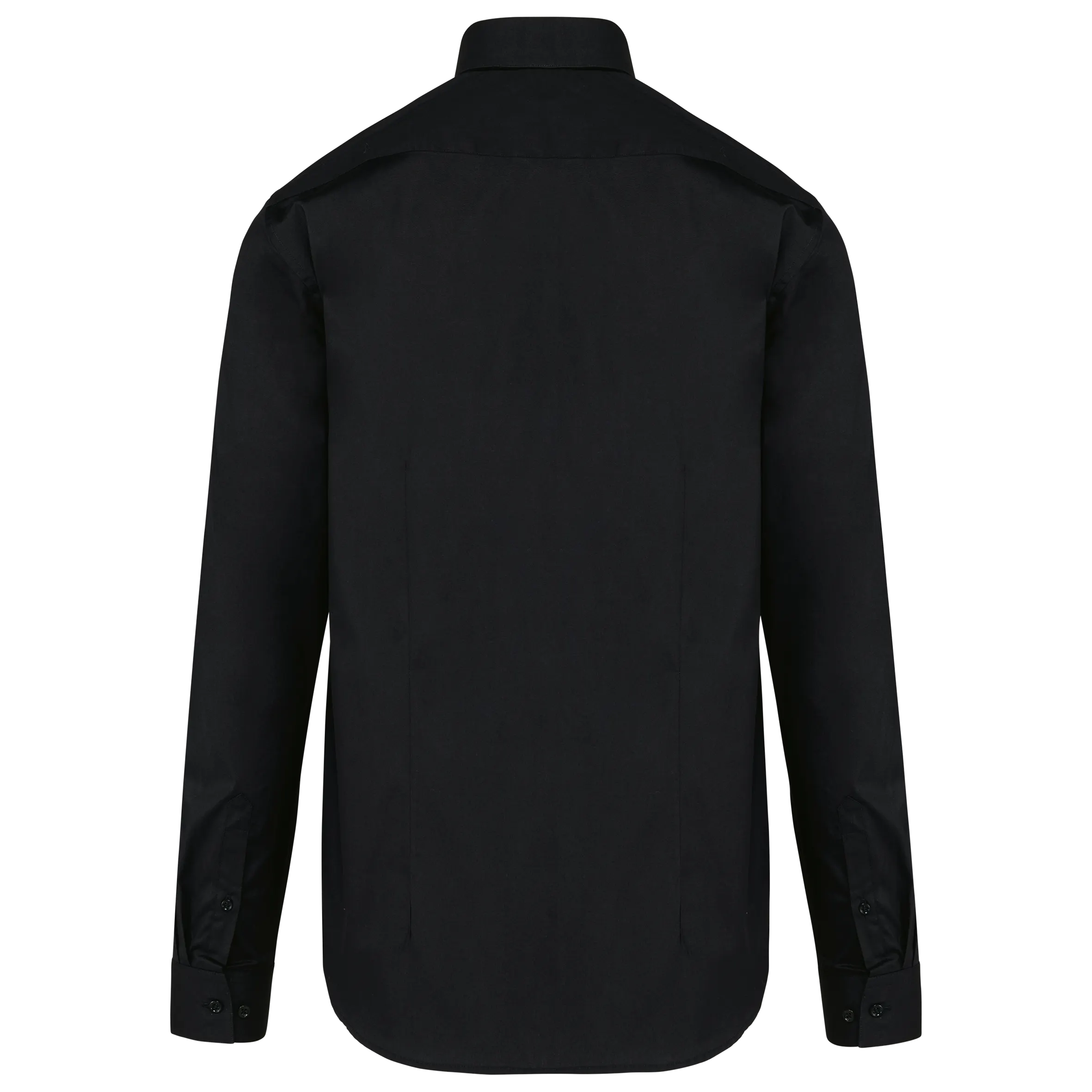 Camisa popelina manga larga hombre