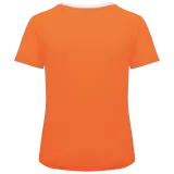 White / Fluorescent Orange