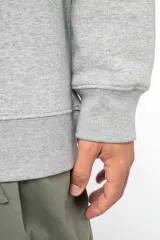 Sudadera ecorresponsable de cuello redondo unisex