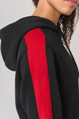 Sudadera de equipo bicolor con capucha unisex